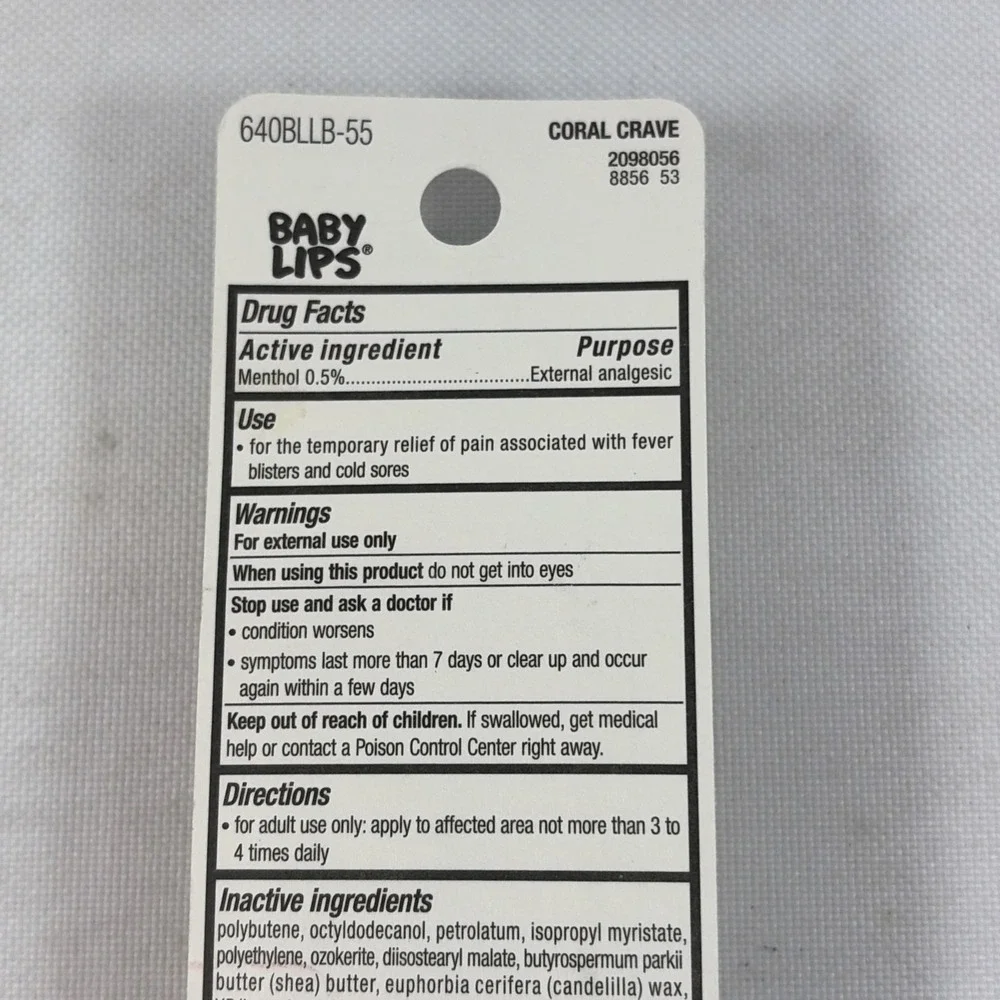 Maybelline Baby Lips Medicated Lip Balm Lot of 3 New Sealed Dr Rescue Coral Cave
